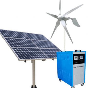 1.8Kw Hybrid Solar Wind Power